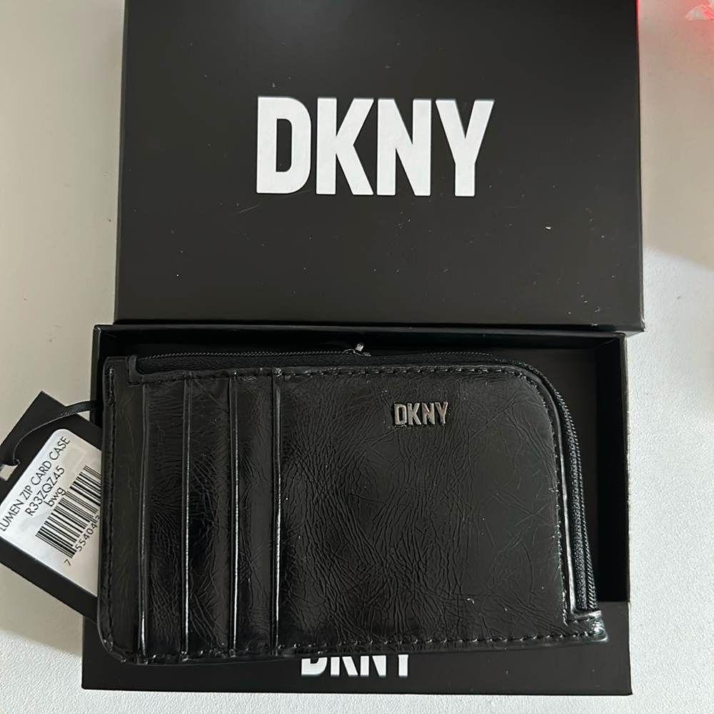 DKNY Card Case with Coin Holder